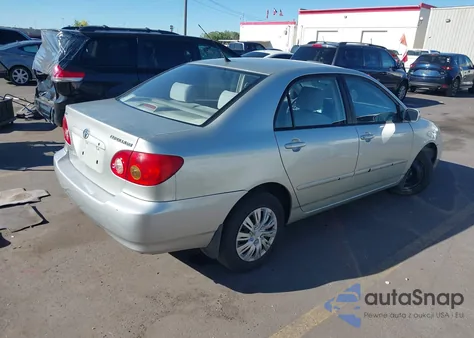 2003 Toyota Corolla Le из США, поврежденный, VIN JTDBR32E830006836